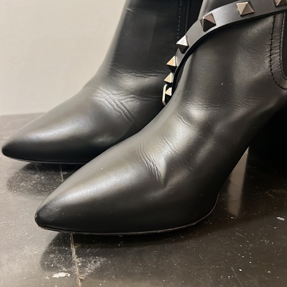 Valentino bootie! With studs. Worn once. Size 38.5 excellent condition